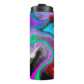 Colorful Marble Art Explosion Thermosbeker (Voorkant)