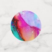 Colorful Marble Modern Abstract Confetti (Kleine voorkant)