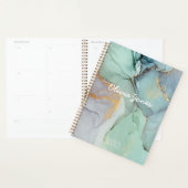 Colorful Marble Personalized Planner (Display)