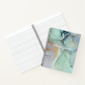 Colorful Marble Persoonlijke laptop Notitieboek (Binnen)