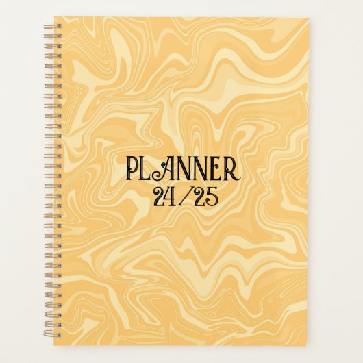 Colorful Marble Planner (Voorkant)