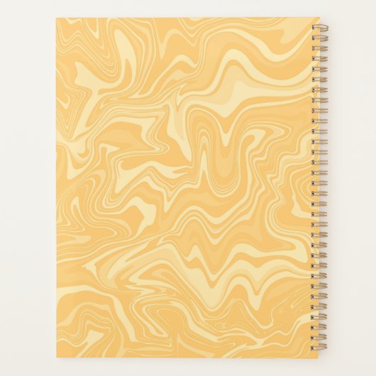 Colorful Marble Planner (Achterkant)