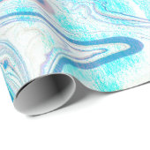 Colorful Marble Swirls Cadeaupapier (Rol Hoek)