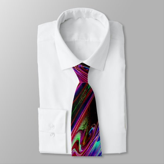 COLORFUL MARBLED DESIGN STROPDAS (Gebonden)
