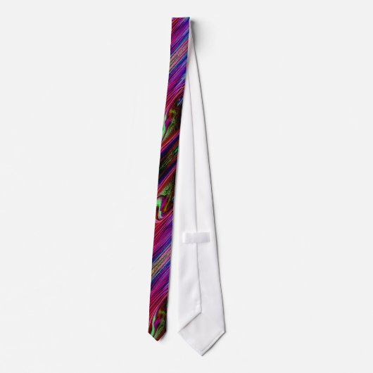 COLORFUL MARBLED DESIGN STROPDAS (Achterkant)