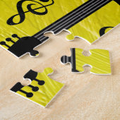 Colorful Mardi Gras Guitars Legpuzzel (Zijkant)