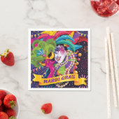 Colorful Mardi Gras MaskPoster Servet (Insitu)