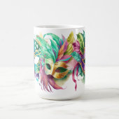 COLORFUL MARDI GRAS MASKS KOFFIEMOK (Center)