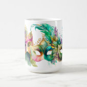 COLORFUL MARDI GRAS MASKS KOFFIEMOK (Center)