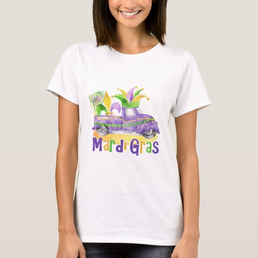 Colorful Mardi Gras t-Shirt (Voorkant)