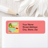 Colorful Margarita Guacamole Fun Celebrate Etiket (Insitu)