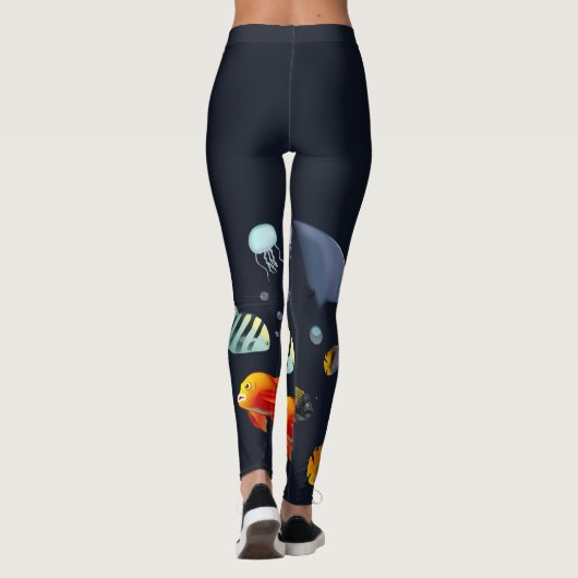 Colorful Marine Creaters Leggings (Achterkant)