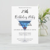 Colorful martini cocktail kaart (Staand voorkant)