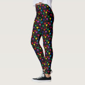 Colorful Martini Cocktail Pattern Leggings (Links)