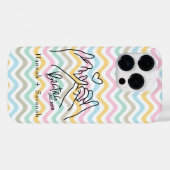 Colorful Matching Besties Iphone 14 Pro Hoesje (Achterkant (horizontaal))