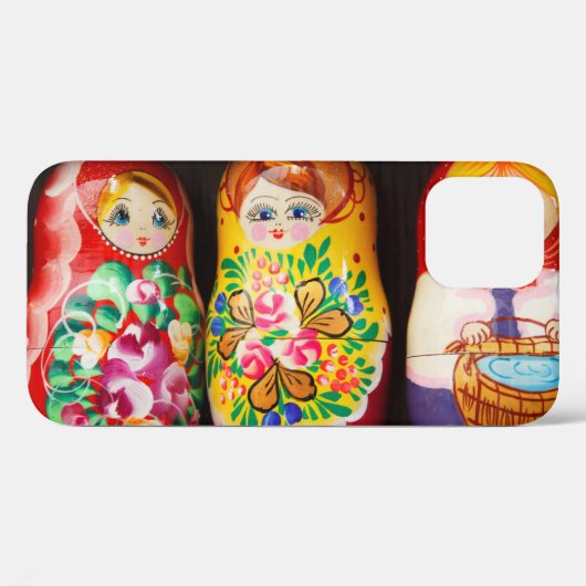 Colorful Matryoshka Dolls Case-Mate iPhone Case (Achterkant (horizontaal))