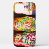 Colorful Matryoshka Dolls Case-Mate iPhone Case (Achterkant)