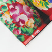 Colorful Matryoshka Dolls Fleece Blanket Deken (Hoek)