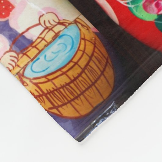 Colorful Matryoshka Dolls Fleece Deken (Hoek)