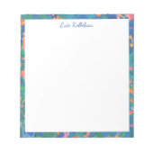 Colorful Maximalist Boho Abstract, persoonlijk gep Notitieblok (Voorkant)