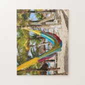 Colorful Mayan Hammock Cozumel Mexico Puzzle Legpuzzel (Verticaal)