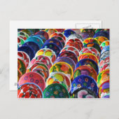 Colorful Mayan Mexican Bowls Briefkaart (Voorkant / Achterkant)