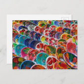 Colorful Mayan Mexican Bowls Briefkaart (Voorkant / Achterkant)