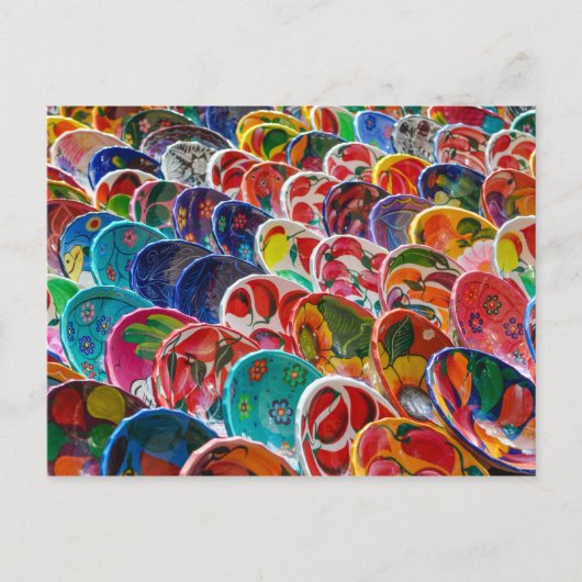 Colorful Mayan Mexican Bowls Briefkaart (Voorkant)
