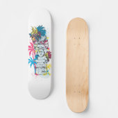 Colorful Mayan Persoonlijk Skateboard (Voorkant)