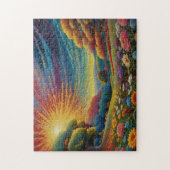 Colorful Meadow Art Legpuzzel (Verticaal)