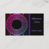 Colorful Medallion Visitekaartje (Voorkant)