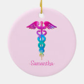 Colorful Medical Sign Keramisch Ornament (Achterkant)