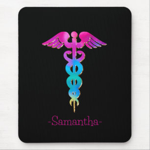 Colorful Medical Sign Muismat