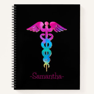 Colorful Medical Sign Notitieboek