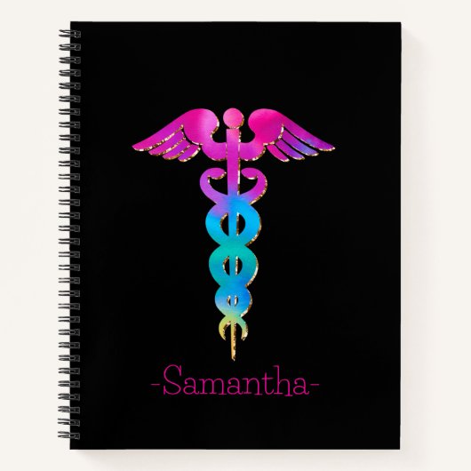 Colorful Medical Sign Notitieboek (Voorkant)
