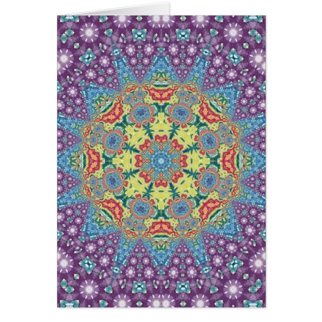 Colorful Meditation Mandala (Voorkant)