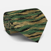 Colorful Mens Accessories Tiger Stropdas (Opgerold)