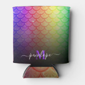 Colorful Mermaid Blikjeskoeler (Voorkant)