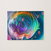 Colorful Mermaid Legpuzzel (Horizontaal)
