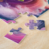 Colorful Mermaid Legpuzzel (Zijkant)