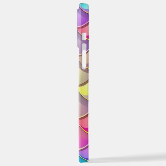 Colorful Mermaid Scales iPhone Hoesje (Linkerkant)