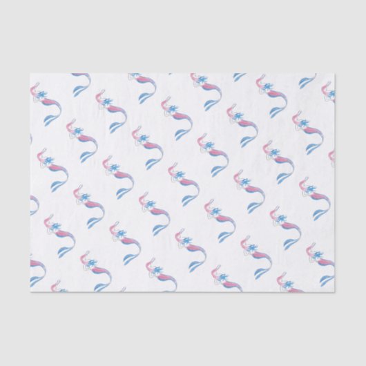 Colorful Mermaid Tissuepapier (Voorkant)