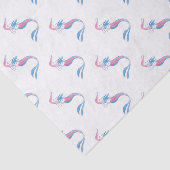 Colorful Mermaid Tissuepapier (Detail)