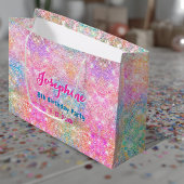 Colorful Mermaid whimsical birthday Groot Cadeauzakje