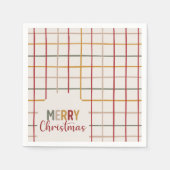 Colorful Merry Christmas Servet (Voorkant)