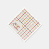 Colorful Merry Christmas Servet (Hoek)