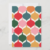 Colorful merry chritsmas aankondiging (Achterkant)