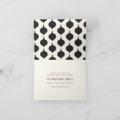 Colorful merry chritsmas foto aankondiging (Binnen)