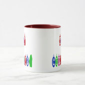 Colorful Merry Ornament Font Mok (Midden)