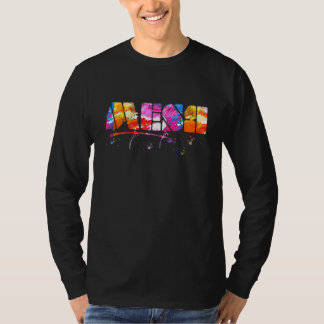 Colorful Mesa Lettering  Watercolor Mesa T-shirt